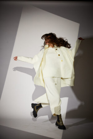 Art. 162441 Coat – Art. 162419 Sweater  – Art. 162418 Trousers